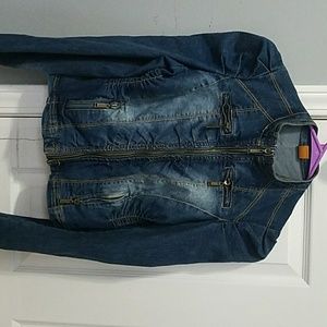 A jean jacket